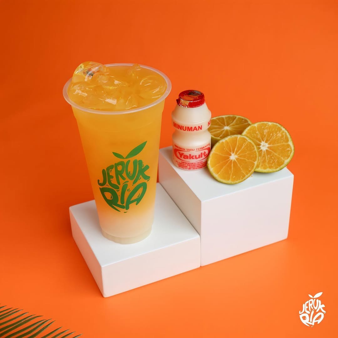 Minuman Jeruk Yakult Asli