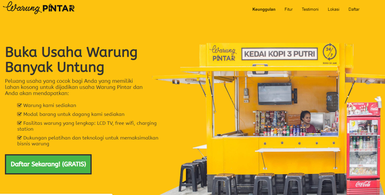 Menggaet Warung Kecil Untuk Berkembang Di Era Digital Laboratory