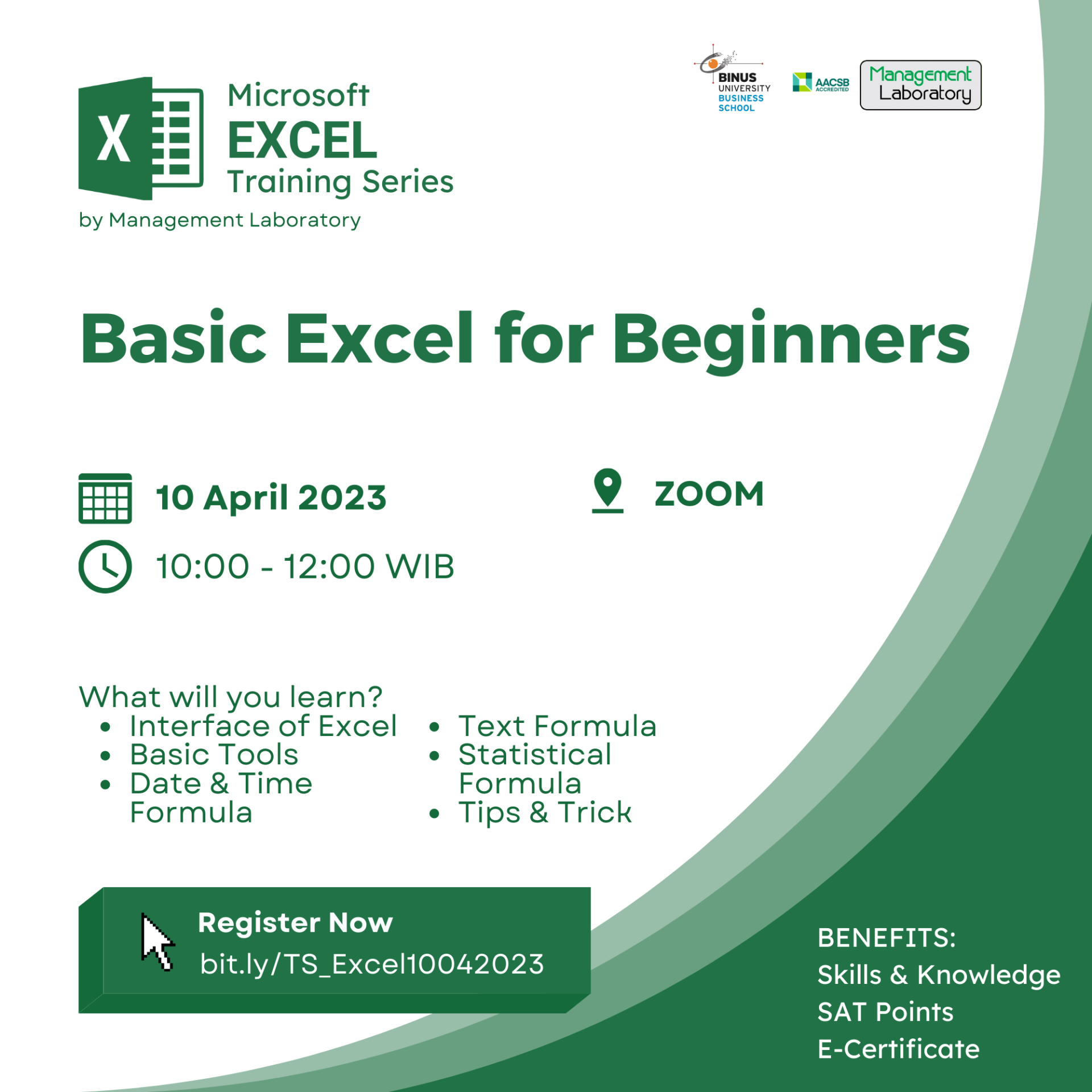Training Series – Basic Excel for Beginners – Laboratory