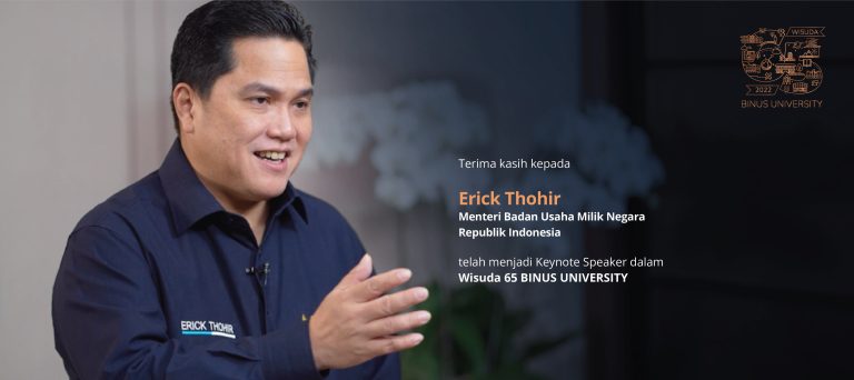 Sambutan Menteri Badan Usaha Milik Negara Republik Indonesia