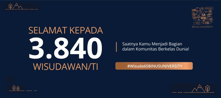 BINUS Melepas 3.840 Wisudawan, Komitmen Mencetak Lulusan Berintegritas