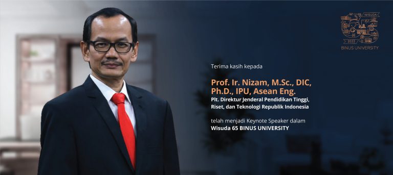 Sambutan Plt. Direktur Jenderal Pendidikan Tinggi, Riset, dan Teknologi Republik Indonesia