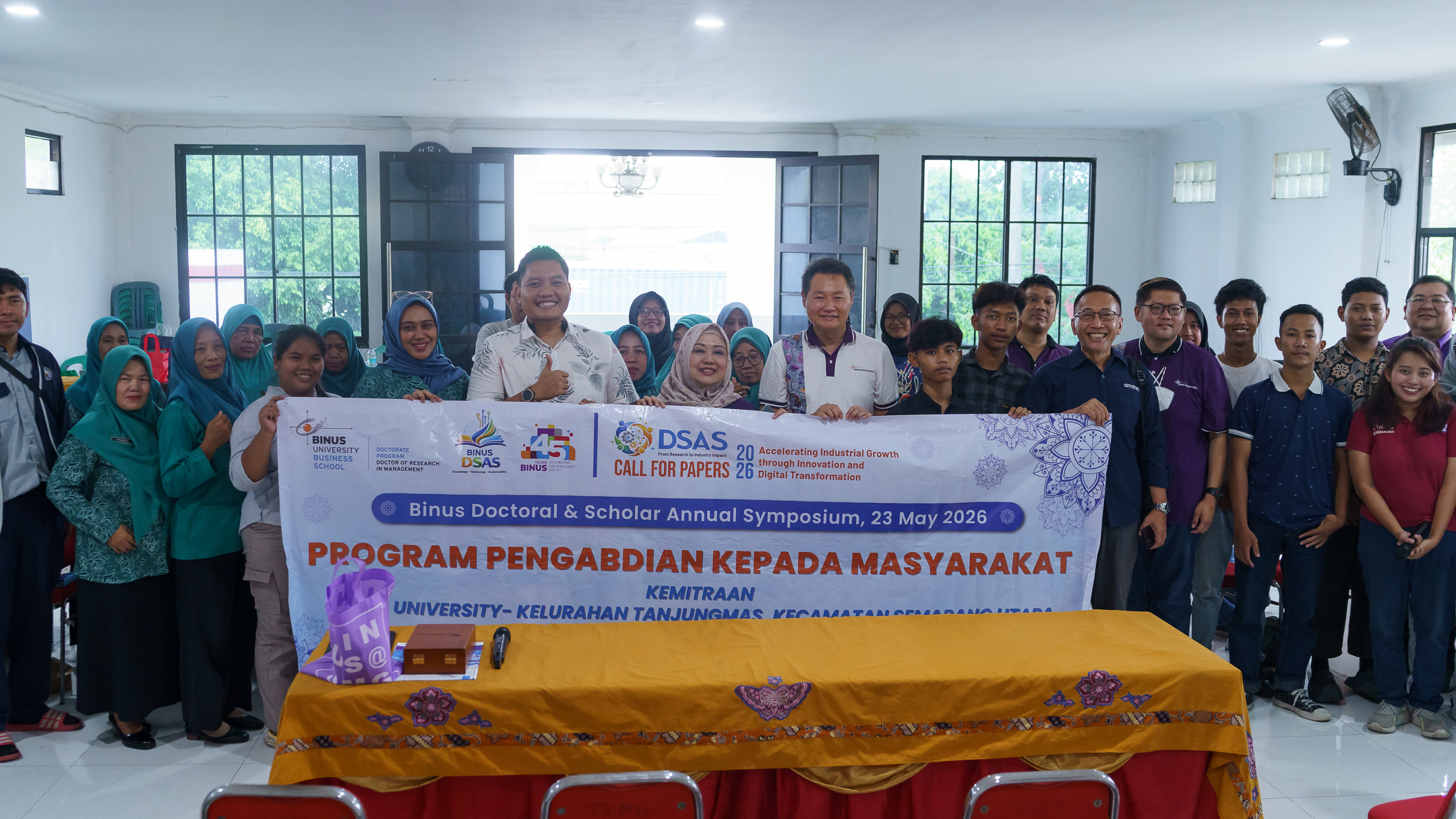 BINUS DSAS 2026 Strengthens Local SMEs through Community Engagement Program in Semarang