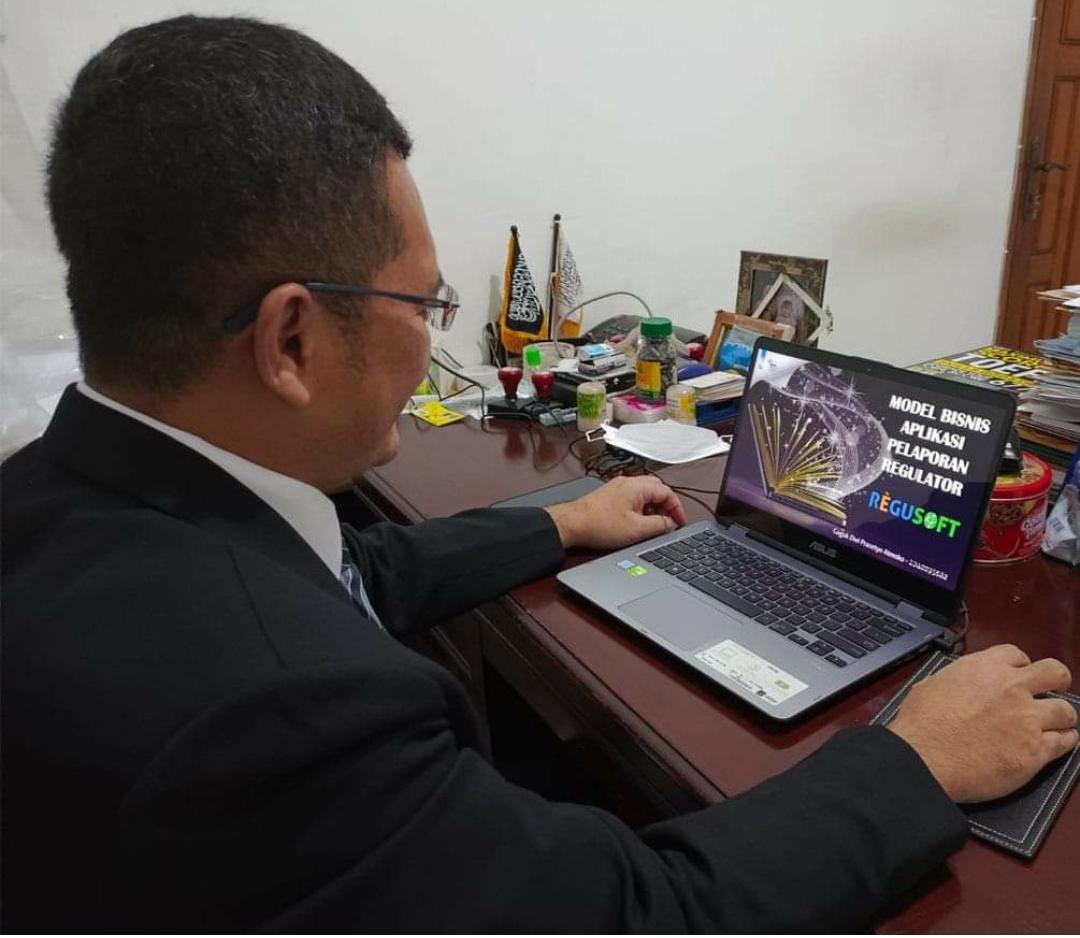 "Aplikasi belajar yang Mumpuni itu Tidak Mudah ditemukan ditempat lain" - Mr. Gaguk Dwi Prasetyo A.