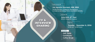 CV AND INTERVIEW SHARING WITH INA AGUSTINI MURWANI
