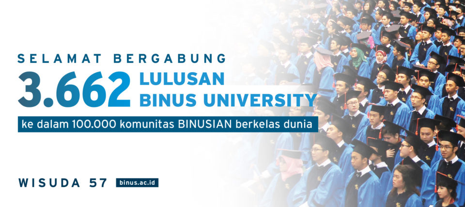 3,662 New Graduates from BINUS UNIVERSITY Ready to Advance the Nation