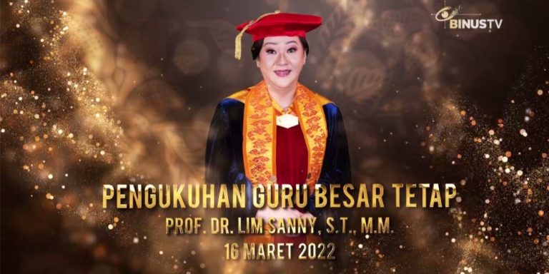 Professor Lim Sanny's Inauguration