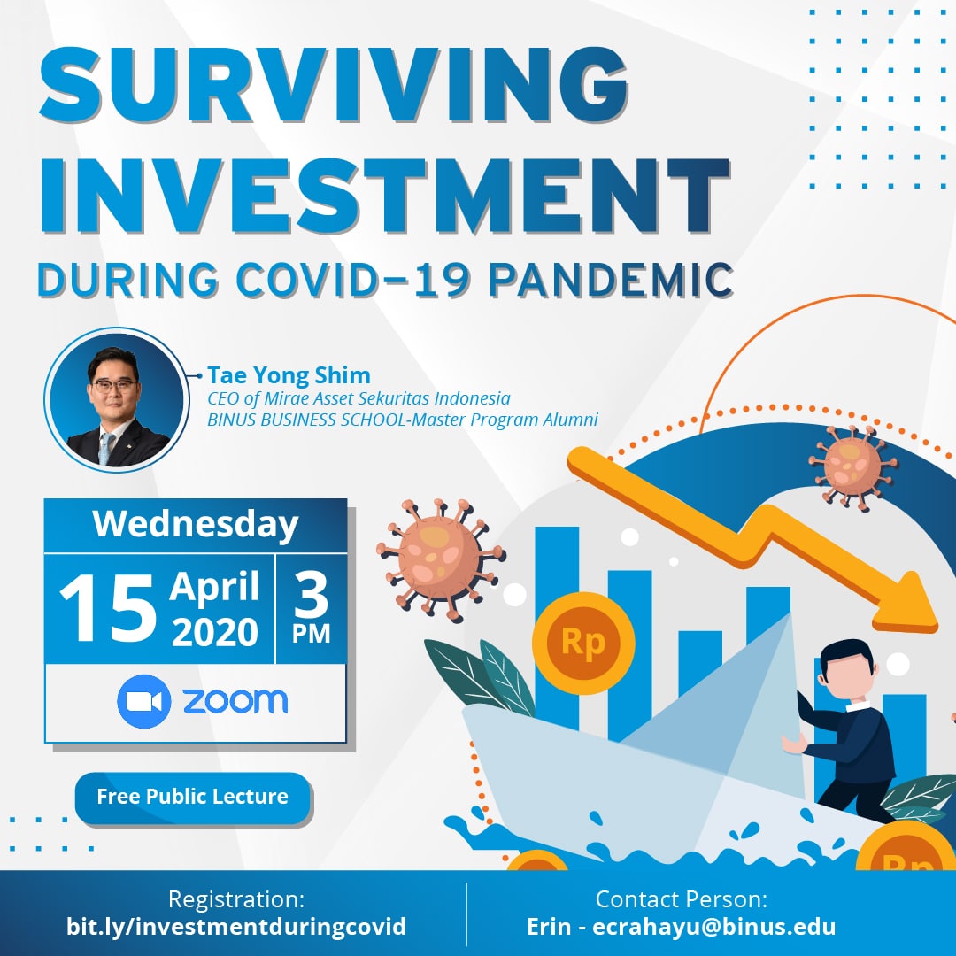 Online Public Lecture: Surviving Investment During The COVID-19 ...