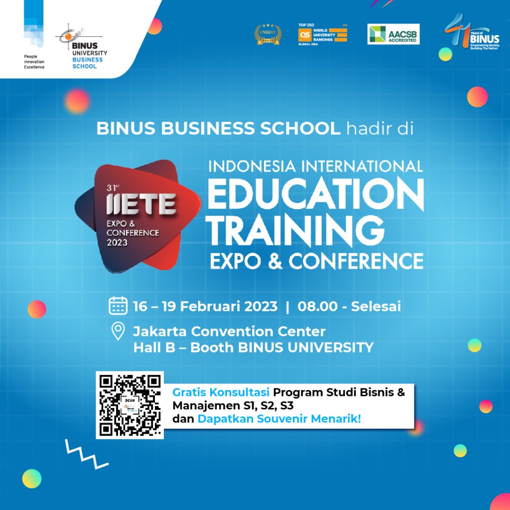 BINUS BUSINES SCHOOL Hadir Di International Indonesia Education ...